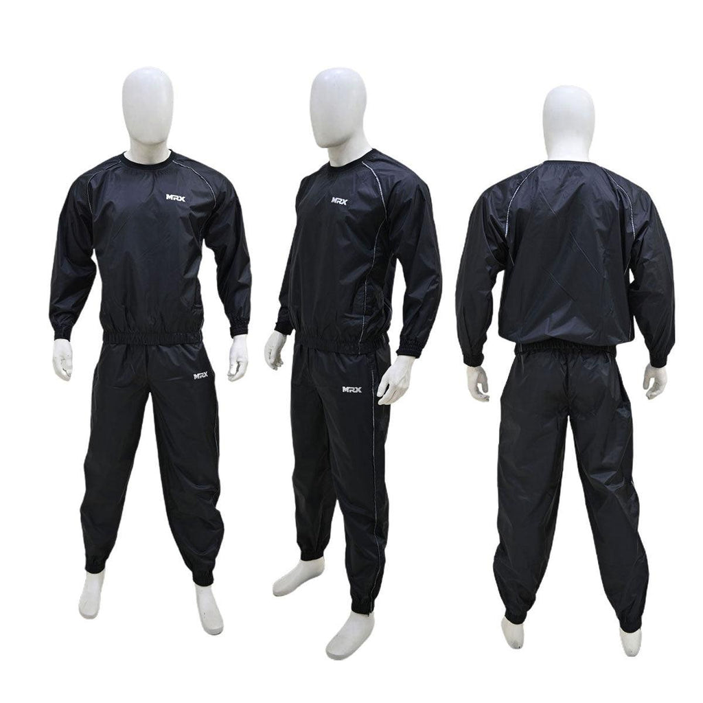 MRX Mens Sauna Sweat Suit Weight Loss Slimming Gym Training Boxing MMA