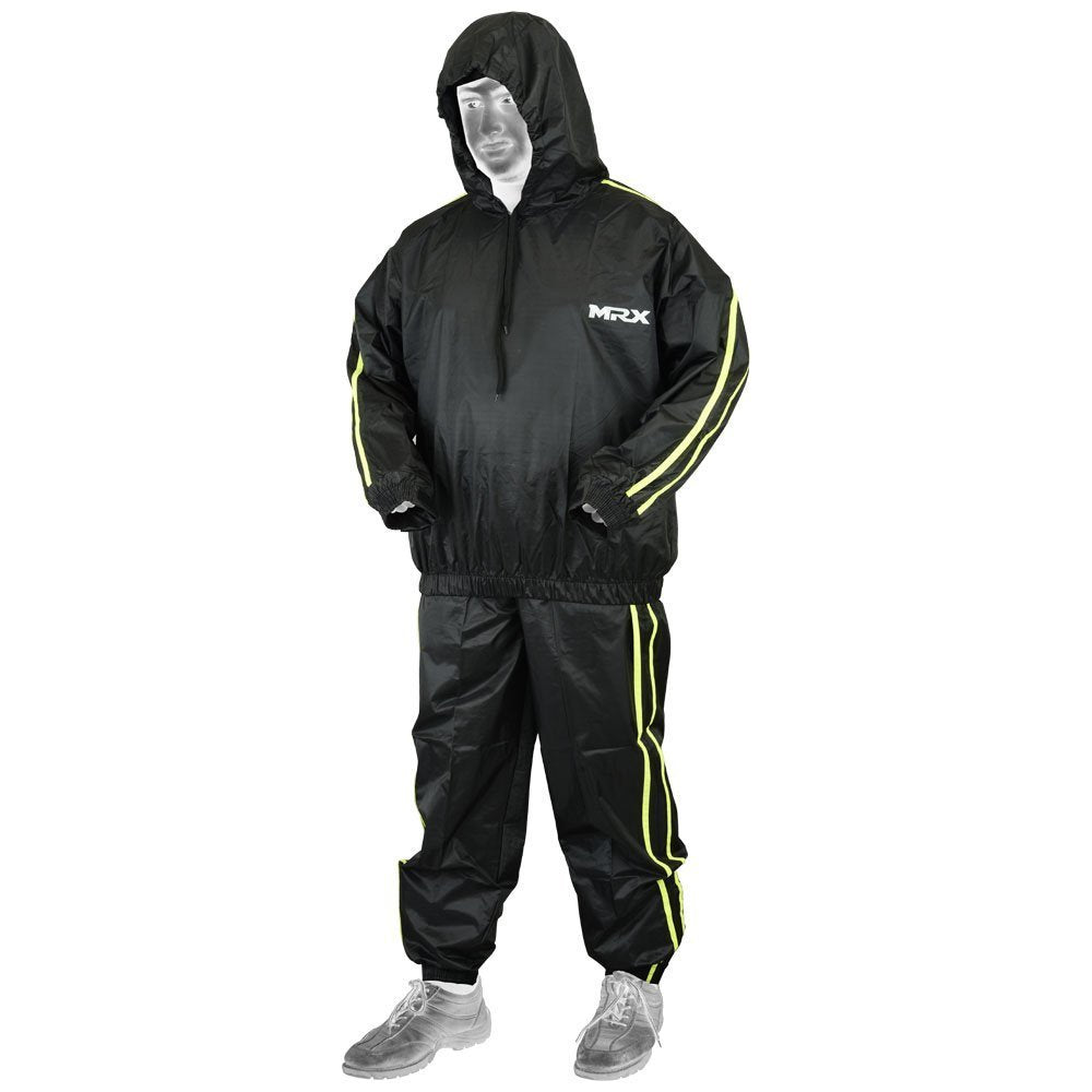MRX Mens Sauna Sweat Suit Weight Loss Slimming Gym Training Boxing MMA